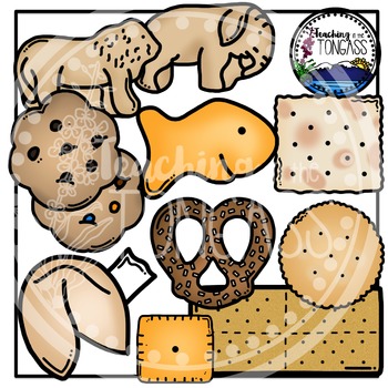 Crackers and cookies by. Cracker clipart one