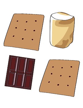 smores clipart one