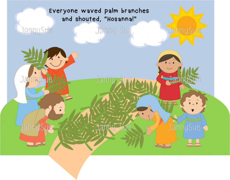 palm clipart hosanna