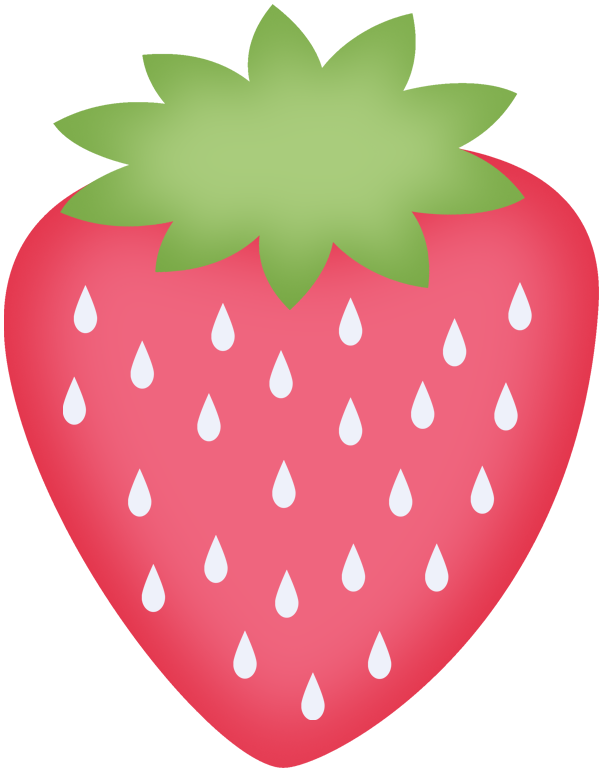 Strawberries pink strawberry