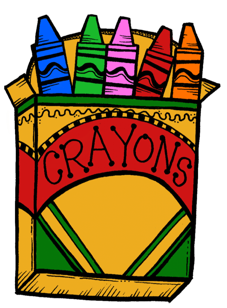 Crayons clipart box 10.  collection of crayon