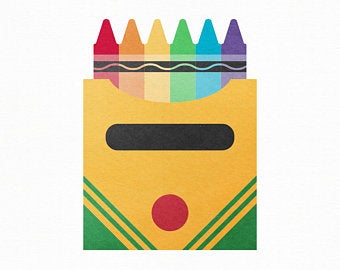 crayons clipart svg