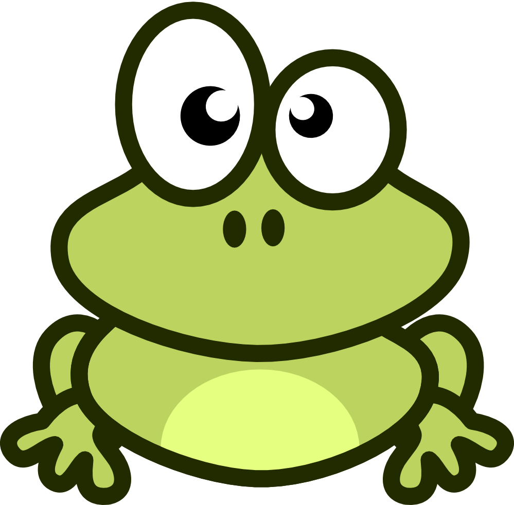 craft clipart frog