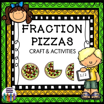 Craft clipart fun activity. Fractions fraction pizza with