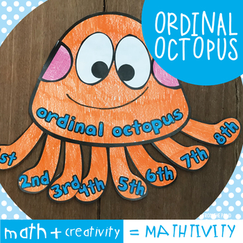 Craft clipart fun activity. Ordinal octopus a for