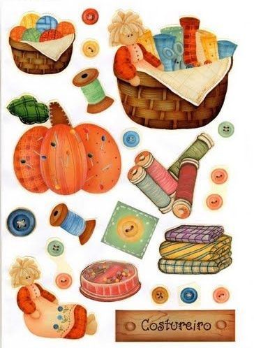 craft clipart sewing basket