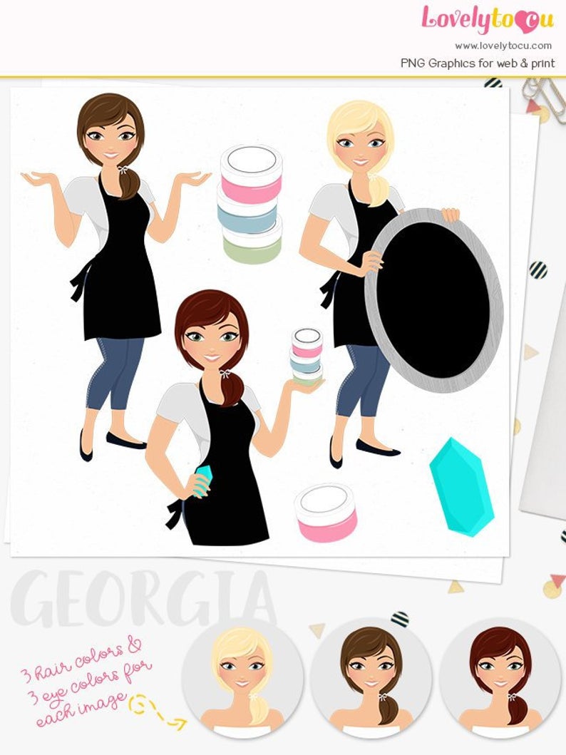 craft clipart woman