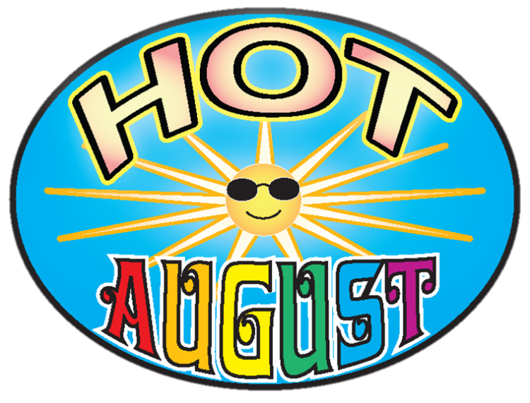 hot clipart august weather