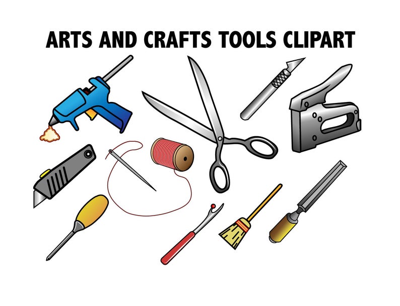 crafts clipart glue