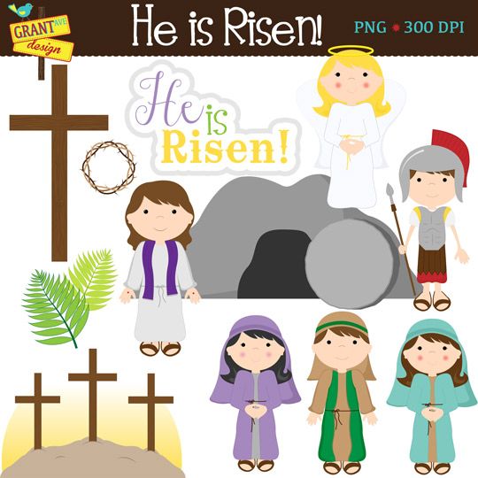 easter clipart kid