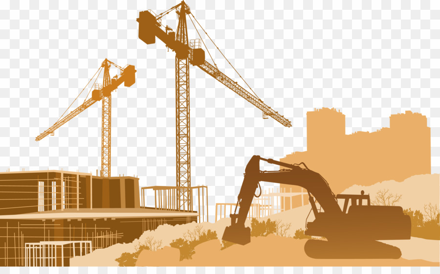 crane clipart construction site