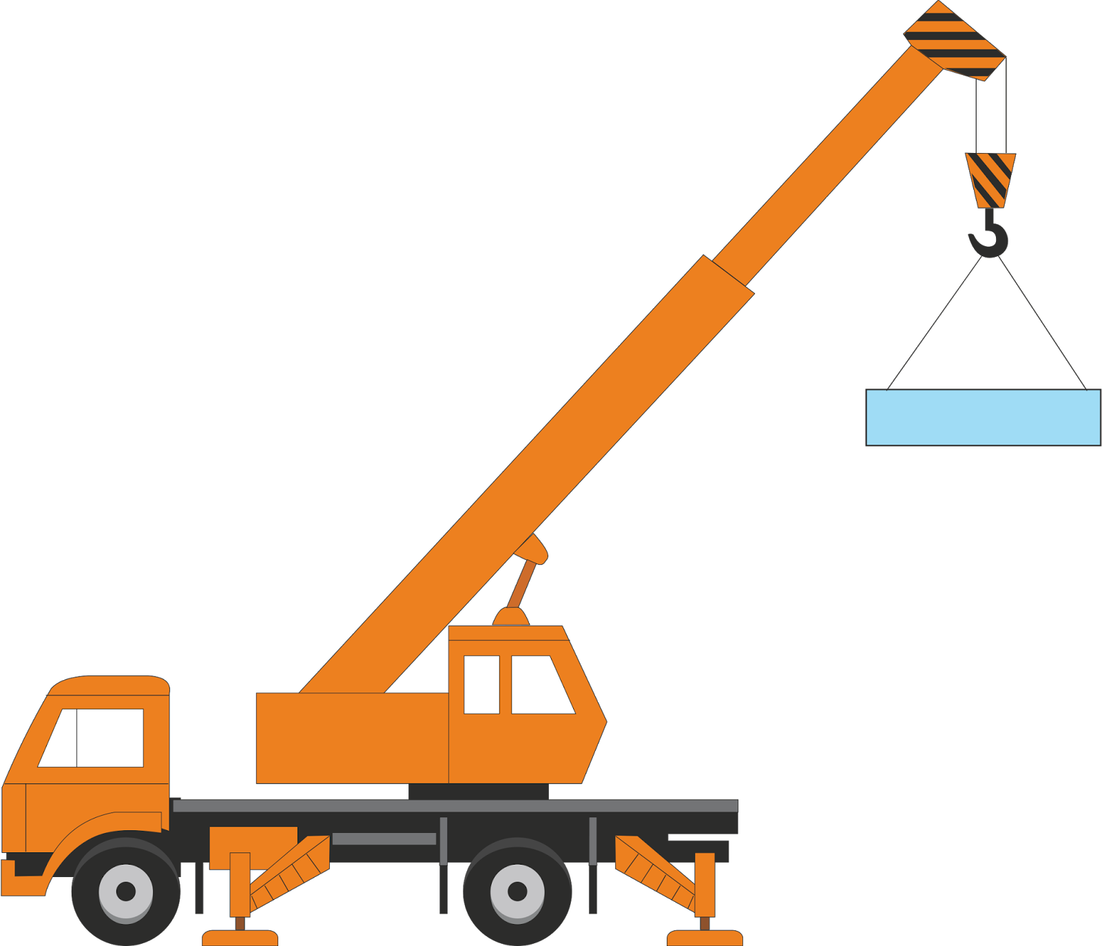 crane clipart machinery