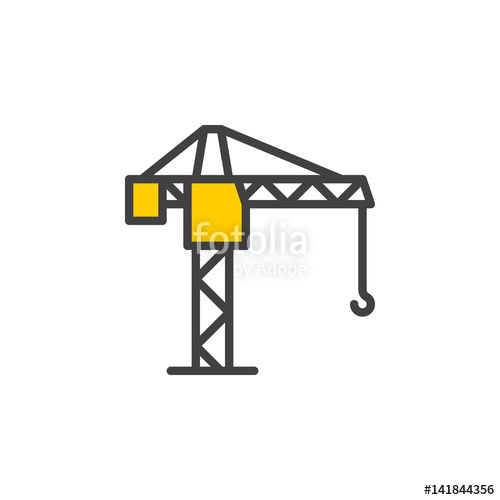 crane clipart pixel