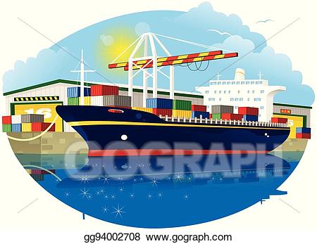 crane clipart ship