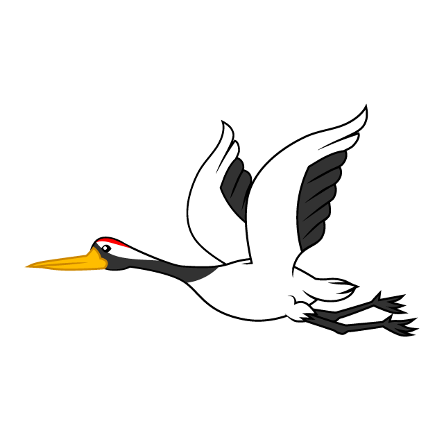 stork clipart crane