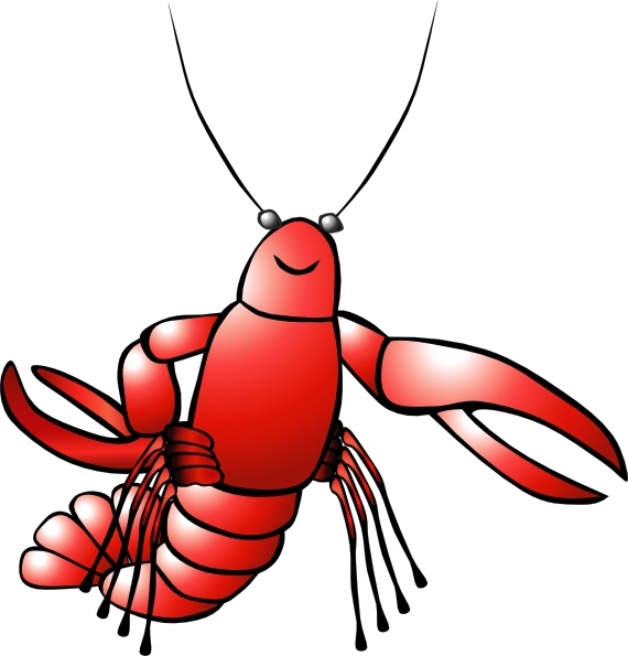 crawfish clipart