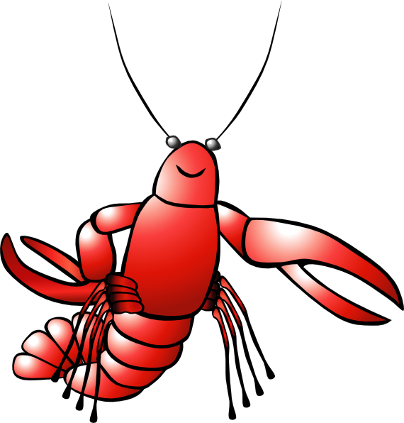 lobster clipart easy cartoon