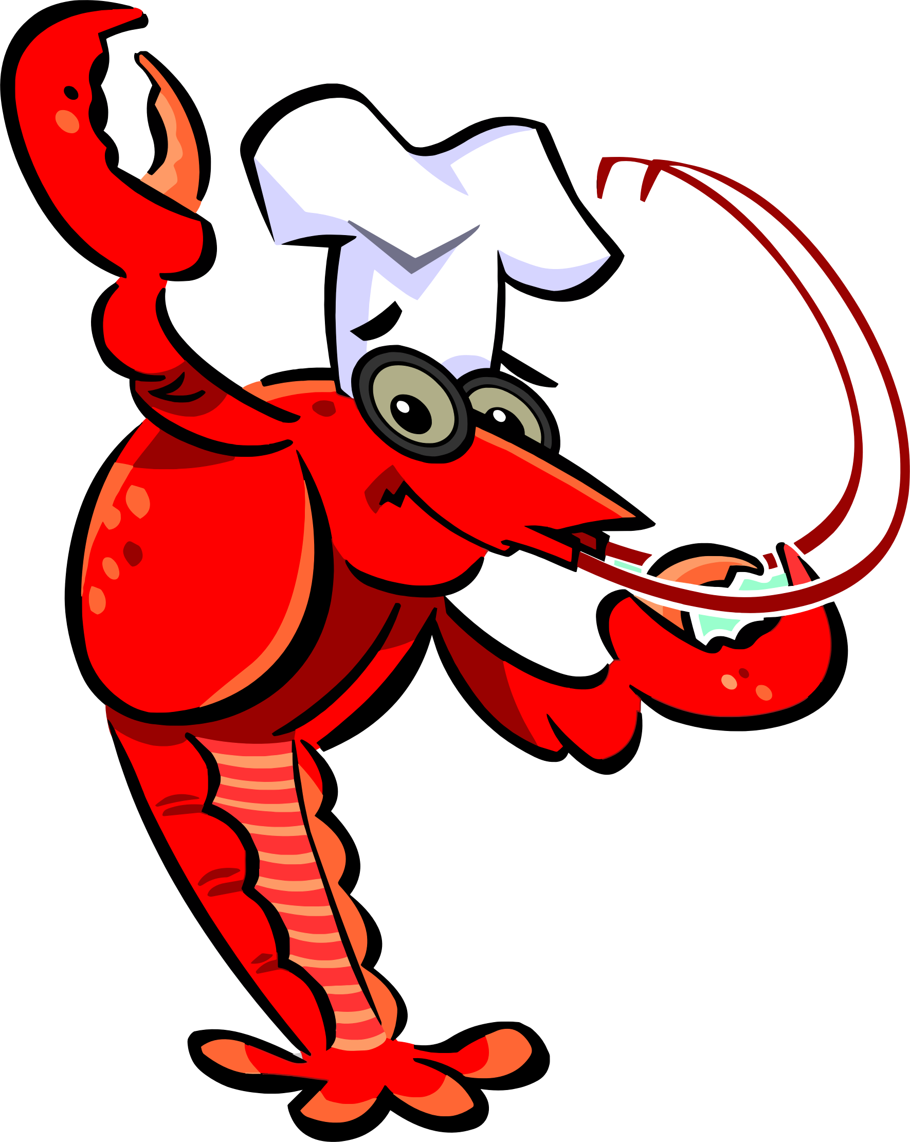 lobster clipart cooked