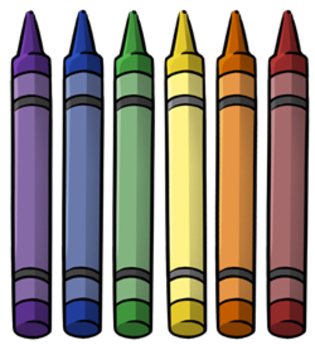 Crayon clipart. Free clip art by
