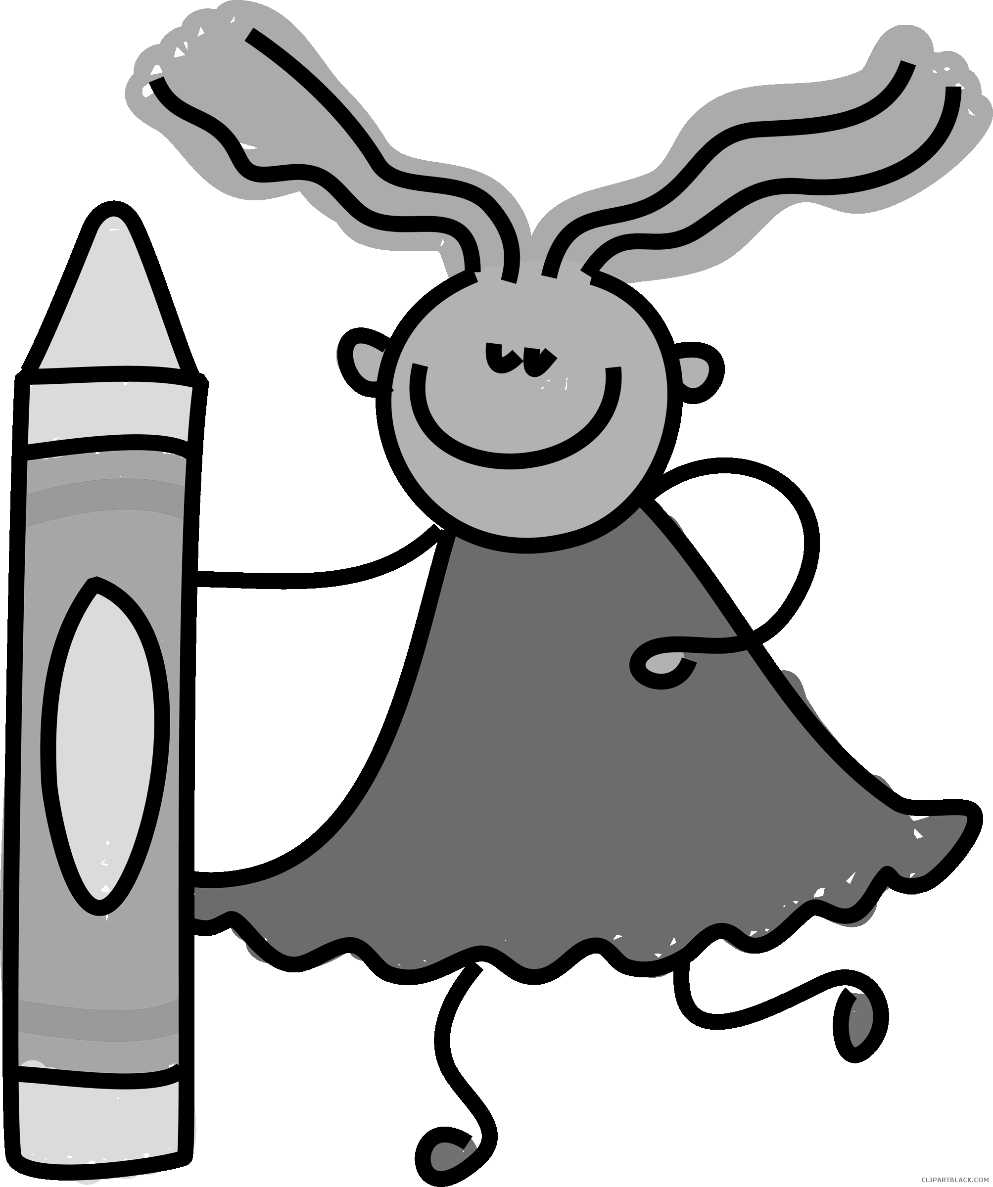 Page of clipartblack com. White clipart crayon