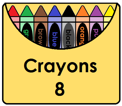 Crayola panda free images. Crayons clipart box 10