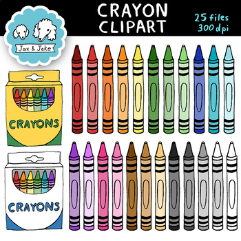 crayons clipart crayones