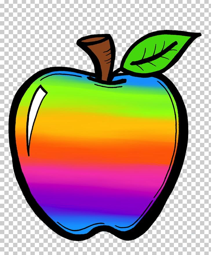 crayons clipart colorful apple