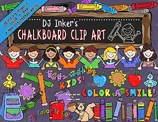crayons clipart dj inkers