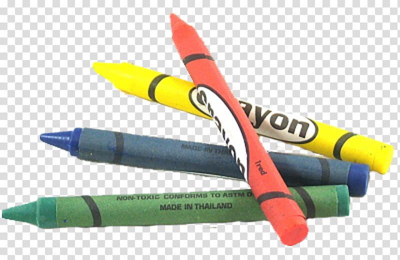 crayons clipart four