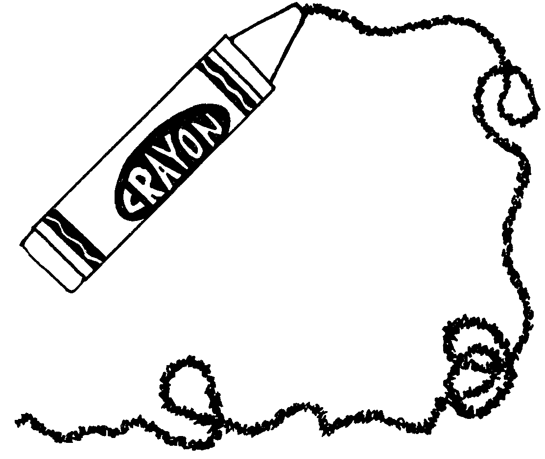 crayons clipart coloring contest