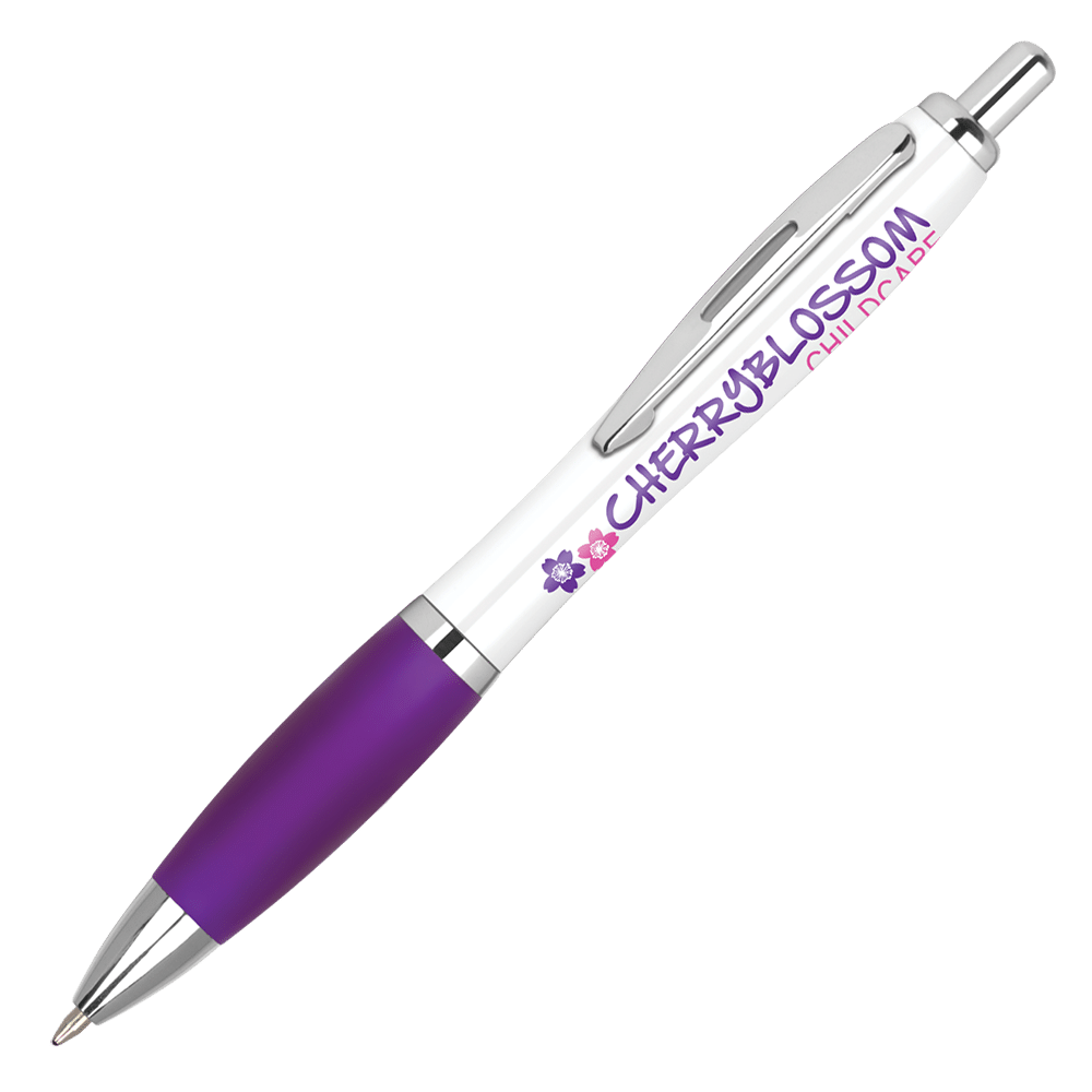crayon clipart purple pen