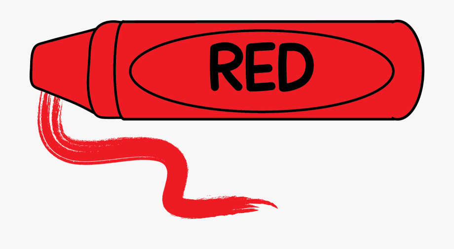 crayon clipart red crayon