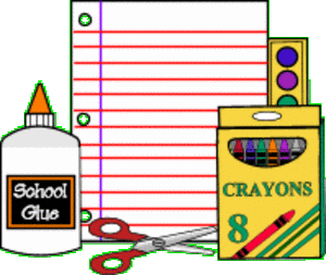 crayon clipart school item