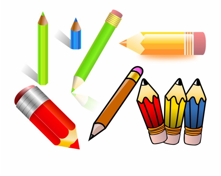 crayon clipart writing