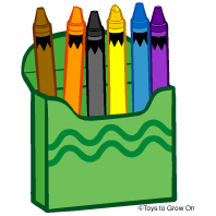 Crayons clipart. Clip art panda free