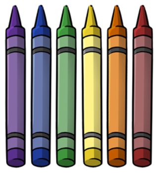 crayon clipart individual