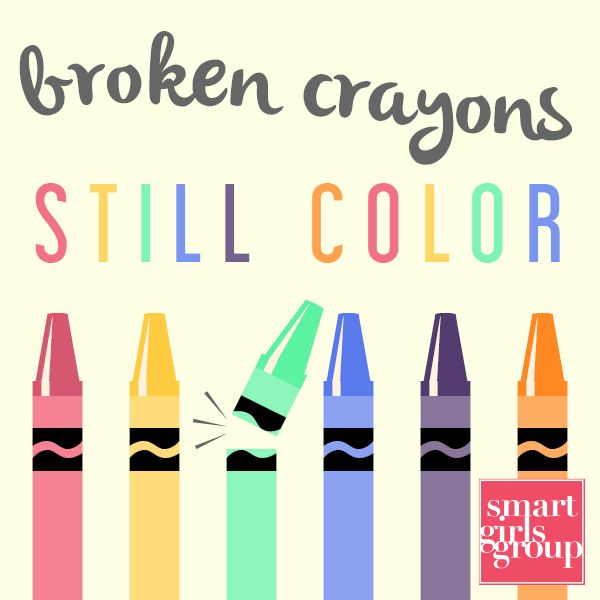 crayons clipart broken crayon