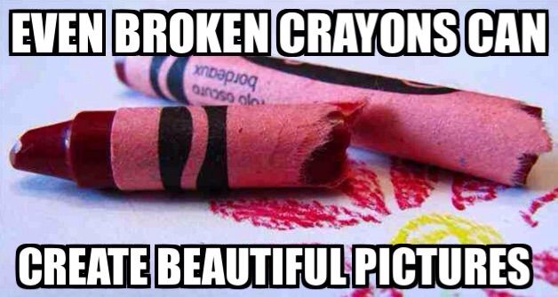 crayons clipart broken crayon