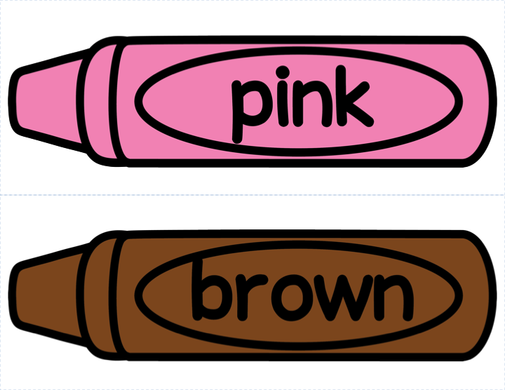 crayons clipart brown crayon