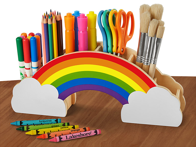 crayons clipart caddy