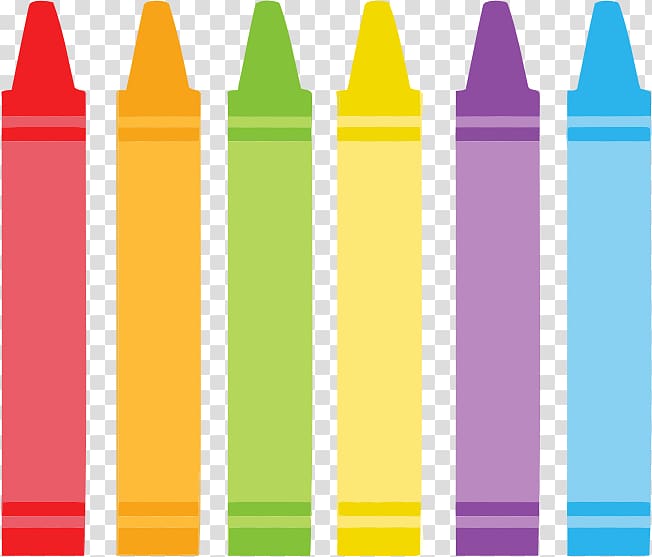 Crayons clipart color crayon. Six assorted illustration harold