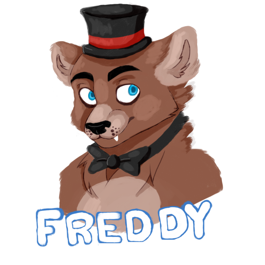 Crayons clipart draw. Freddy fazbear crayon drawing