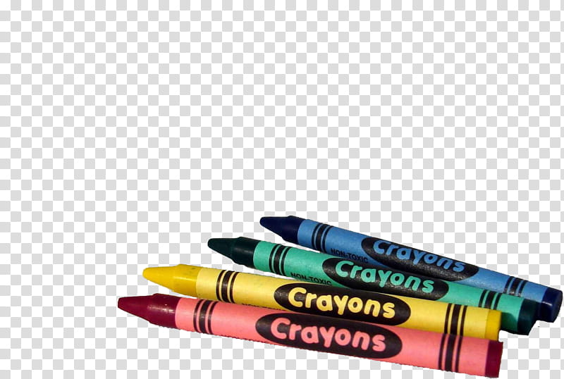 crayons clipart four