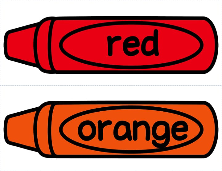 crayons clipart orange crayon