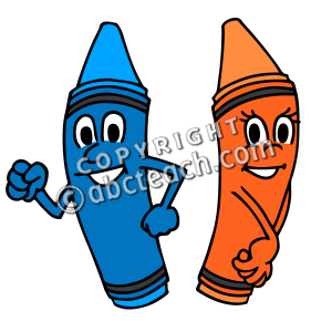 Crayon black and white. Crayons clipart person