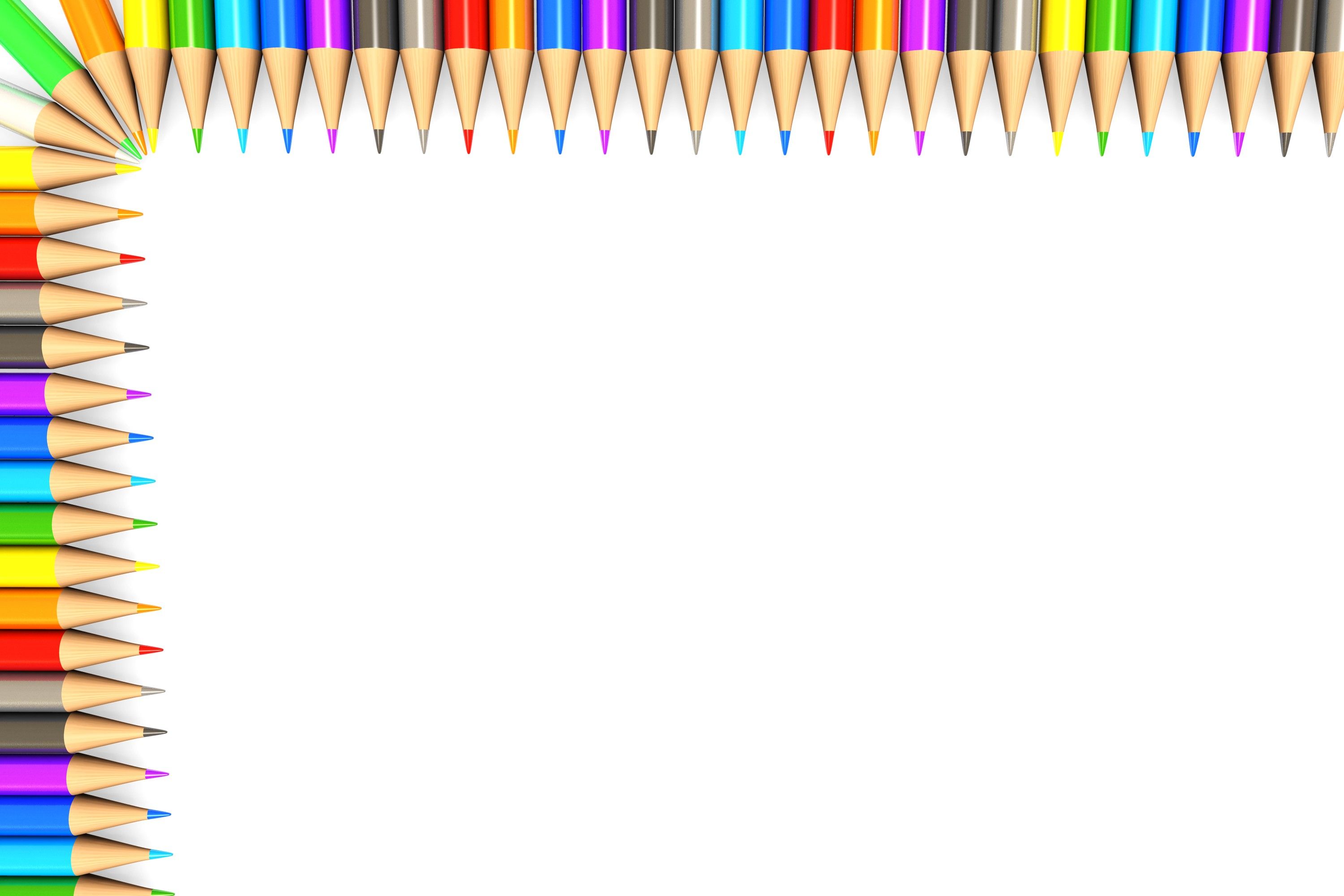 crayons clipart stationary