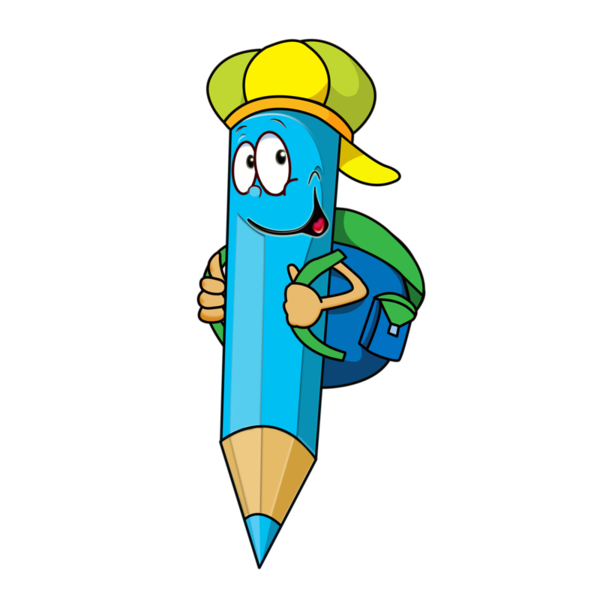 crayons clipart teal