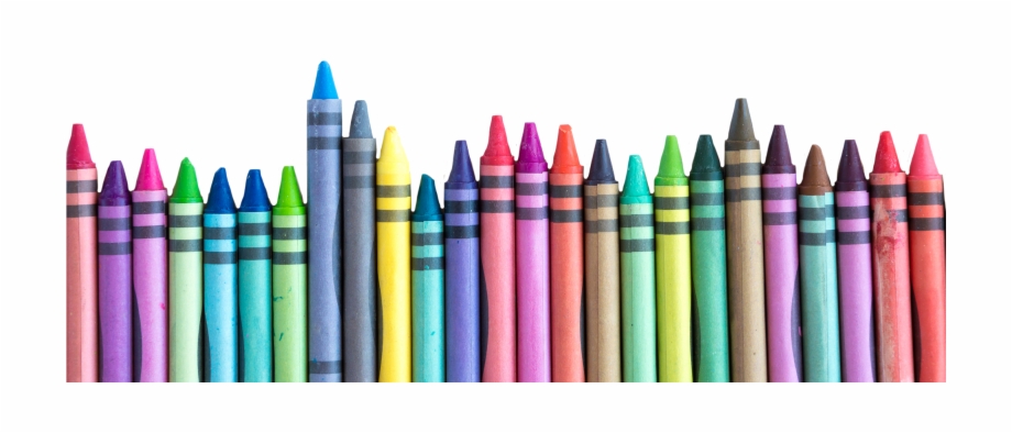 crayons clipart transparent background