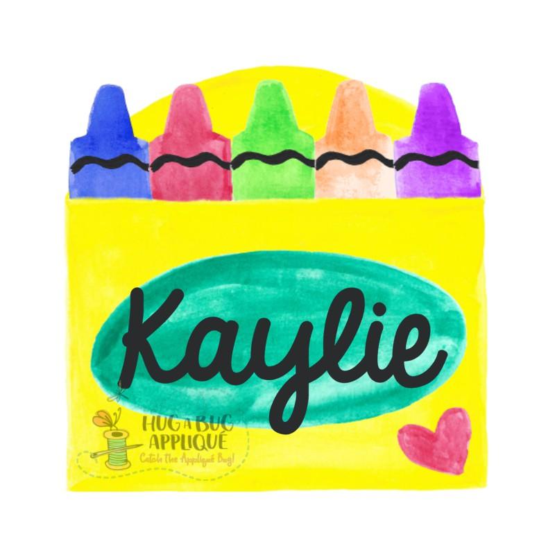 crayons clipart watercolor