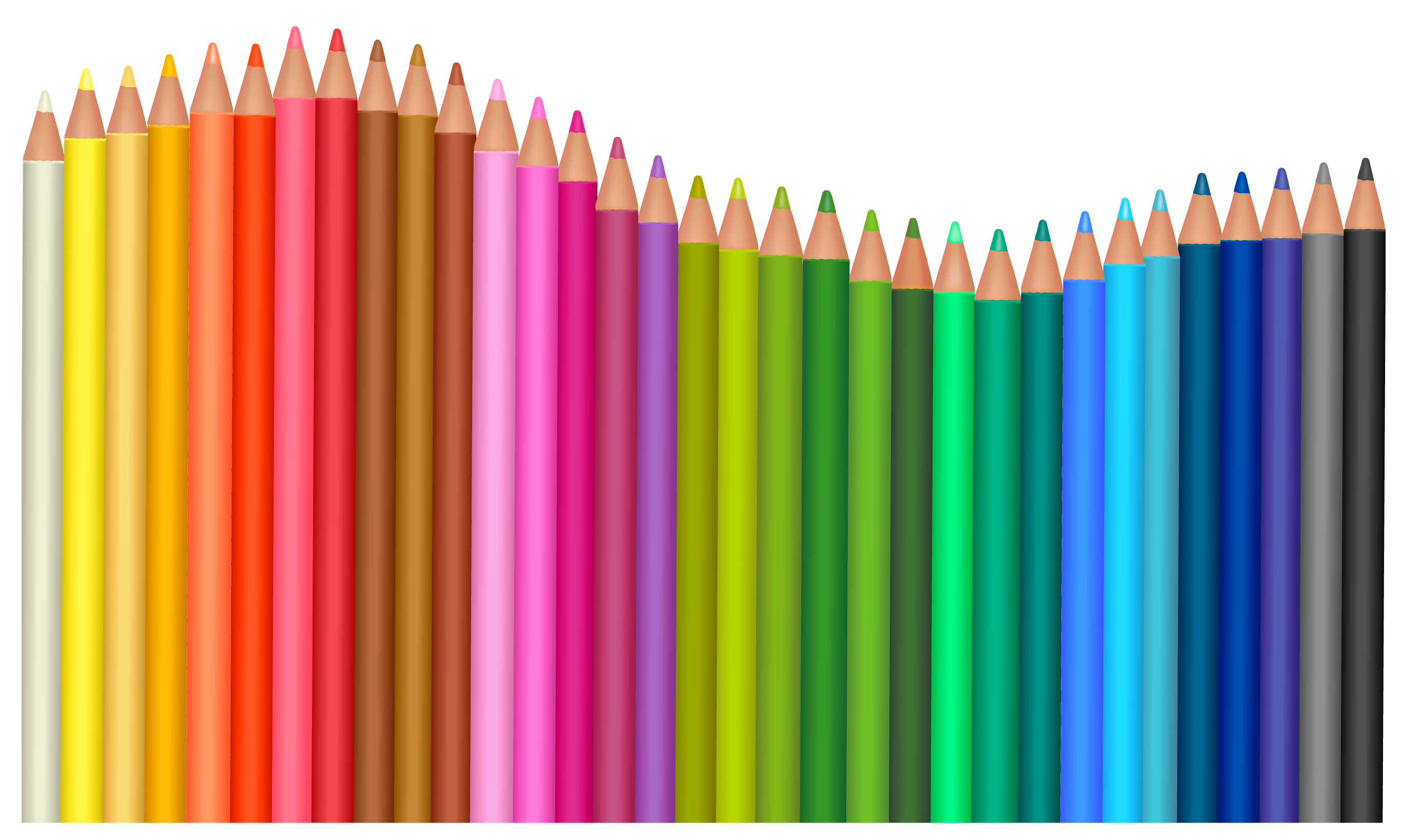 Transparent pencils png vector. Crayons clipart writing